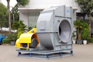 Ventilateur centrifuge à entraînement par courroie CT3 en acier/inox pour l'extraction de poussière industrielle CPL-8-1350I électrique avec cordon, provenant d'une usine au Vietnam - Product Image 3