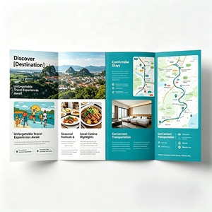 Folleto de papel plegado impreso en blanco y negro personalizado Mini libro de instrucciones <span class=keywords><strong>Manual</strong></span> de usuario con impresión en color - Product Image 4
