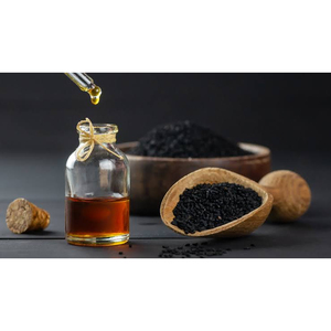 Huile de Nigelle Noire Rare Hanu 100% Pure et Naturelle, Extrait Distillé à la Vapeur pour Soins de la Peau et Huile Porteuse - Product Image 1