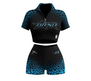 Nouvel ensemble veste et short TAHAD 2026 – Survêtement décontracté 2 pièces pour femme avec short de jogging d'été et coupe-vent - Product Image 5