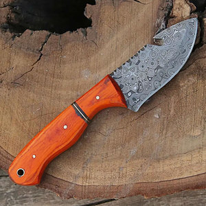 Damascus Steel Hunting Knife Full Tang Handmade <b>Tool</b> with Ergonomic Grip for <b>Camping</b> Survival and Outdoor Exploration - Product Image 5