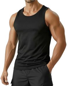 Tank Tops Men <b>Fishnet</b> Shiny Muscle Top See Vest Sleeveless Polyester Breathable Party Nightclub Garment - Product Image 4