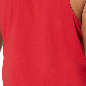 Camiseta sin mangas para hombre de alta calidad, tela suave de mezcla de algodón, ideal para entrenamiento y uso diario. - Product Image 6