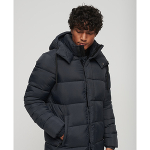 <b>Warm</b> Men Puffer Jacket Comfortable Fit Insulated Material Ideal For Winter Outdoor Activities Daily Use - Product Image 3