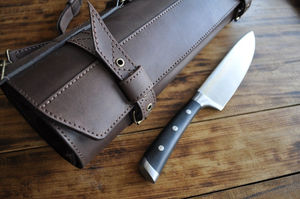 Bolsas de Cuero para Cuchillos de Cocina Profesionales, Organizador de Herramientas Resistente, Bolsas de Cuero Portátiles para Almacenamiento de Cuchillos - Product Image 3