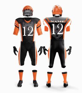 Uniforme de football américain haut de gamme, maillot et pantalon personnalisés sublimés, vêtements de sport d'équipe, OEM ODM, vente en gros, fabricant direct, vente en gros - Product Image 2