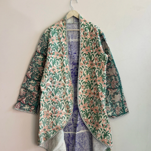 Assorted Lot Of <b>Kantha</b> Vintage Reversible <b>Jacket</b> Handmade Quilted Coat - Product Image 1