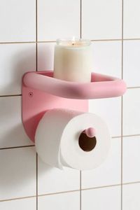 Portarrollos de papel higiénico de acero inoxidable, estante de almacenamiento para baño, dispensador de pañuelos con estante superior, organizador de baño. - Product Image 2