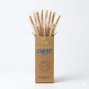 Siwak Miswak Stick 12 Pack Traditional Natural <b>Tooth</b> <b>Cleaning</b> Kit Perfect For Daily Oral Care Healthy Looking <b>Teeth</b> And Fresh - Product Image 2