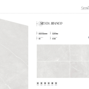 Carreaux de porcelaine sculptés au design italien, dimensions 800x1600, 1200x1800, 750x1500 mm, dalles premium pour maison, hôtel et centre commercial - Product Image 1