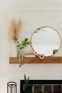 Guirnaldas de madera hechas a mano de excelente calidad para decoración del hogar, cuentas naturales para bodas y eventos, disponibles para la venta. - Product Image 4