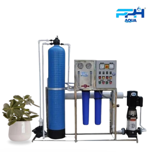 Installation de RO en FRP haute performance 250 LPH |   Système automatique de traitement de l'eau potable industrielle - Product Image 2