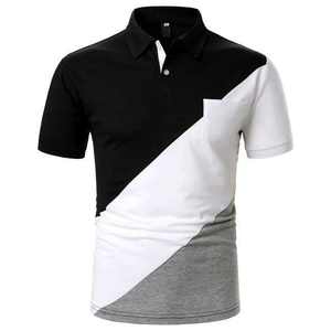 Camiseta de Golf Unisex de Nuevo Diseño, Bordada/Estampada, de Alta Calidad, Lisa, de Algodón Tejido, con Logotipo Personalizado - Product Image 2