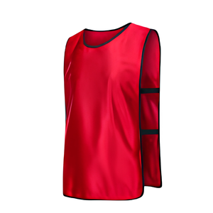 Chaleco de Entrenamiento de Fútbol, Petos de Fútbol, Chalecos de Práctica, Numerados, Reversibles, de Malla Ligera y Transpirable, 100% Poliéster - Product Image 1