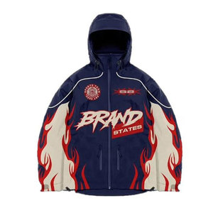 Sudadera con Capucha Personalizada con Logotipo Bordado, Estilo Urbano, de Algodón, para Invierno, Deportiva, con Cordón Ajustable, para Hombre - Product Image 4