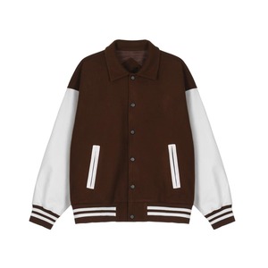 Wholesale Custom Letterman Plus Size Hip Hop Varsity Jacket 100% Wool Eco-Friendly Winter Men's Custom Varsity Jackets Mens - Product Image 1