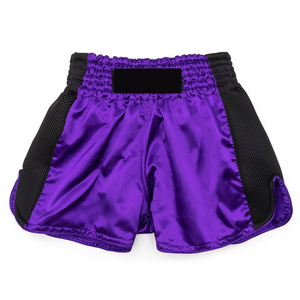 Nouveauté : Shorts de combat Muay Thai et de lutte pour hommes, respirants, 100% polyester/soie, logo personnalisable sur le devant - Product Image 1