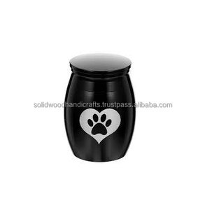 Urnes pour animaux de compagnie en gros faites à la main à bas prix Urne de crémation en métal pour les cendres et les fournitures funéraires pour l'exportation - Product Image 6