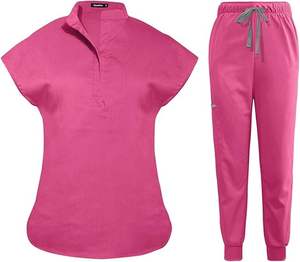 Uniforme Médico para Enfermeras, Conjunto de Blusa y Pantalón, Color, Talla y Logotipo Personalizables, Ropa de Trabajo para Hospitales, Clínicas y Personal Médico - Product Image 1