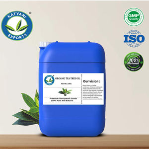 Aceite Esencial de Árbol de Té Orgánico Destilado al Vapor, Natural, para Cuidado de la Piel, Cuidado del Cabello y Aromaterapia, Suministro al por Mayor - Product Image 4