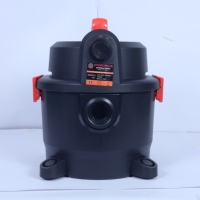 Hydroplus 18L Elektrischer Nass- und Trockensauger 1000W Neu Schwarz-Orange PP-Gehäuse 220-240V mit 5M Kabel