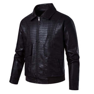 Cheap Genuine <b>Leather</b> <b>Jacket</b> Sale Modern Fashion Outerwear Waterproof Breathable Winter Custom Logo <b>Mens</b> Womens Bulk Wholesale - Product Image 5