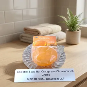 สบู่ก้อนสีส้ม 100 กรัม บำรุงผิว สำหรับทุกสภาพผิว - Product Image 4