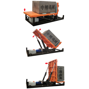 Zhongxiang 5TONS 11000LBS Máquina de elevación de 90 grados Bobina hidráulica Upender Motor Bomba Núcleo 1 año de garantía Equipo industrial - Product Image 2