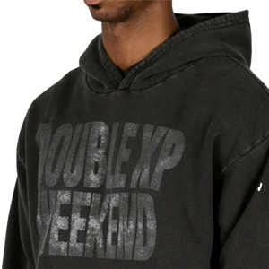 Sweat-shirts à capuche personnalisés pour hommes, taille XS, 100 % coton, style streetwear délavé à l'acide, broderie surdimensionnée, effet vieilli, hiver - Product Image 5