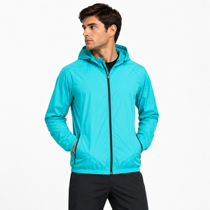 Veste coupe-vent légère et décontractée avec tissu résistant, design moderne et coupe confortable, idéale pour les aventures en plein air - Product Image 1