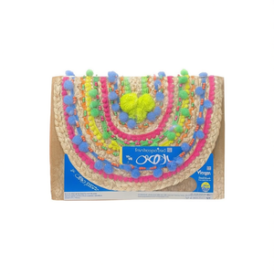 Sac à main de luxe traditionnel indien, multicolore, orné de perles de verre, artisanat durable, poignée baguette haut de gamme, fournitures de perlage décontractées - Product Image 2