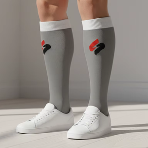 <b>Socks</b> Men Knee High <b>Socks</b> Cotton Blend Soft <b>Breathable</b> Long Sports <b>Socks</b> Stretch Comfortable Fit Wholesale <b>Socks</b> - Product Image 1