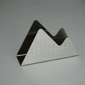 Luxury Gold Napkin Holder Set Modern Geometric Metal <b>Tissue</b> Stand Brass Finish Triangle Square Arch Paper Organizer for <b>Wedding</b> - Product Image 1