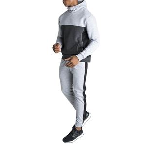 Ensemble de sweat à capuche évasé pour hommes, nouveauté, broderie personnalisée, logos, streetwear, survêtements à fermeture éclair vintage pour hommes - Product Image 1