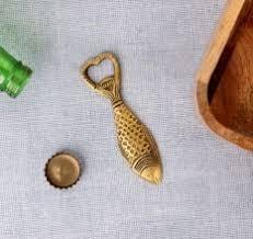 Fish Design Bottle Opener Decorative Metal <b>Beer</b> Soda <b>Cap</b> Opener for Kitchen Parties - Product Image 3