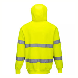 Chaqueta de Seguridad Reflectante Ajustable de Poliéster, Transpirable, con Malla Fluorescente y Logotipo Personalizable, Ropa de Trabajo con Cierre de Seguridad - Product Image 3