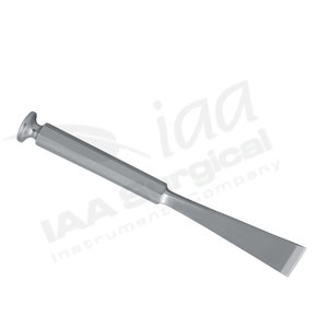 สิ่วผ่าตัดกระดูก IAA Surgical Stille Orthopedic Chisel ขนาด 10 มม. ยาว 20 ซม. ทำจากสแตนเลสสตีล ใช้งานด้วยมือ ได้รับการรับรองมาตรฐาน CE ระดับ Class I - Product Image 2