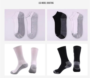 Chaussettes de sport pour femmes, respirantes, multicolores, absorbant l'humidité, haute élasticité, coton, usage quotidien, chaussettes en coton pour femmes - Product Image 3