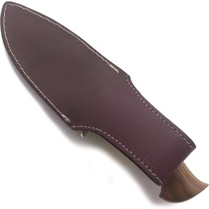 Couteau à Découper en Acier Damas de Haute Qualité avec Étui en Cuir Premium Livraison Gratuite - Product Image 6
