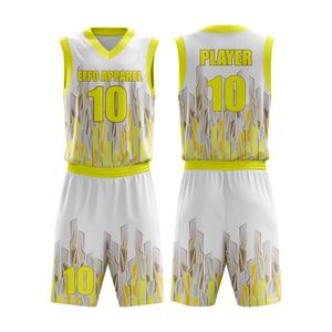 Uniforme de Baloncesto Personalizado con Impresión Digital, Camiseta de Baloncesto para Hombre, 100% Poliéster Transpirable, Sublimado Completo - Product Image 4