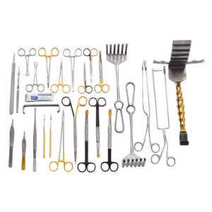 Ensemble complet d'instruments chirurgicaux médicaux professionnels, kit de chirurgie hospitalière, acier, certifié CE, norme ISO13485, par Dentavex - Product Image 2