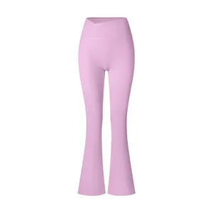 Collants de course légers pour femmes avec logo personnalisé, vêtements de sport professionnels pour la remise en forme et les entraînements en plein air, vêtements de fitness pour la salle de sport - Product Image 3