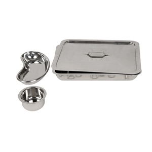 Juego de instrumentos quirúrgicos menores: Pinzas, tijeras, mango de bisturí, retractor y kit de sondas de acero inoxidable a precio económico - Product Image 4