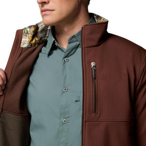 Vestes softshell d'hiver personnalisées pour homme, coupe-vent respirant et confortable, matelassé, idéal pour la neige - Product Image 4