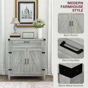 Carrello Portaoggetti da Cucina Multifunzionale come Tavolino/Buffet/Credenza - Product Image 6