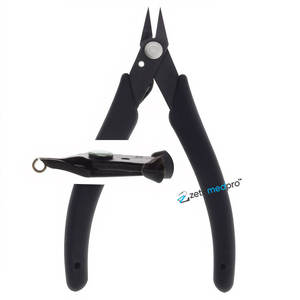 Alicates de Punta Cincelada de Acero Inoxidable de Alta Calidad, Agarre Seguro, Ligeros, para Manualidades Finas y Joyería, Opción Personalizada - Product Image 1