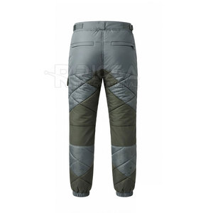 Winter Hunting Puffer Pants Breathable <b>Waterproof</b> with Warm <b>Padding</b> Adjustable Waist Practical Design for Outdoor Activities - Product Image 4