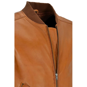 Chaqueta Bomber de Invierno Transpirable 100% Poliéster con Relleno de Algodón, Diseño con Logotipo y Botones, para Hombre, Venta al Por Mayor - Product Image 3