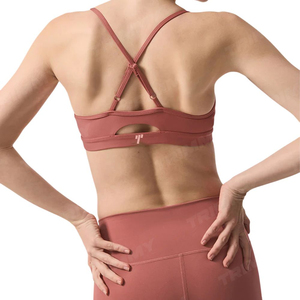 Conjunto de Leggings y Sujetador de Yoga de Verano de Alta Calidad, Ropa Deportiva, Venta al Por Mayor, Conjunto de Yoga de Dos Piezas para Mujer - Product Image 6