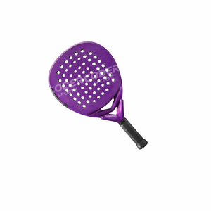 Raqueta de Pádel de Fibra de Carbono Personalizada OEM de Fábrica al por Mayor, Clásica, Ligera, Impermeable, de Alta Calidad, 100% Fibra de Carbono - Product Image 4